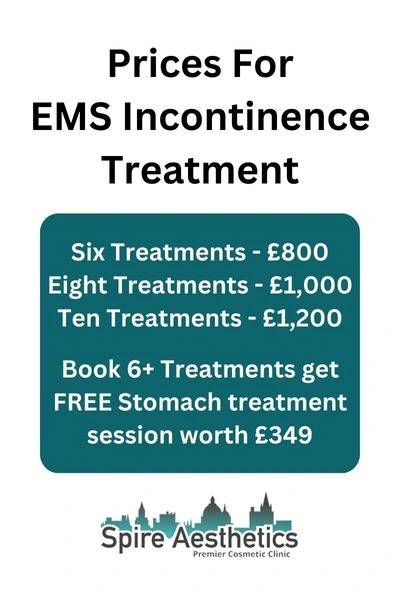 EMS Incontinence Treatment Prices Bridgnorth