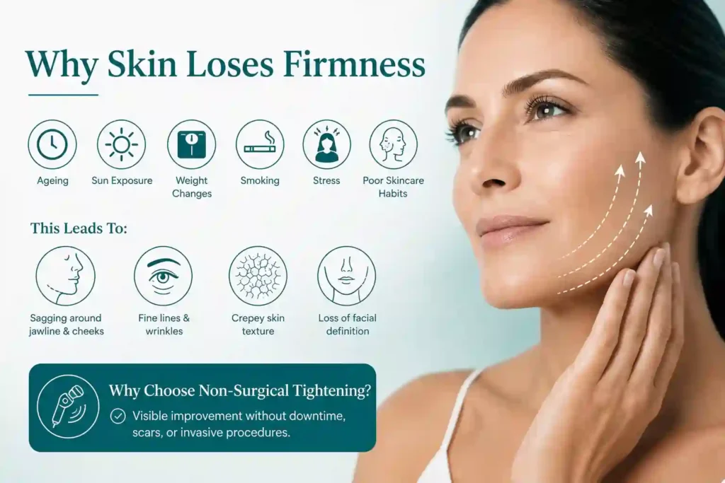 What Makes Skin Lose Firmness and Why Do People Seek Non-Surgical Tightening Bridgnorth?